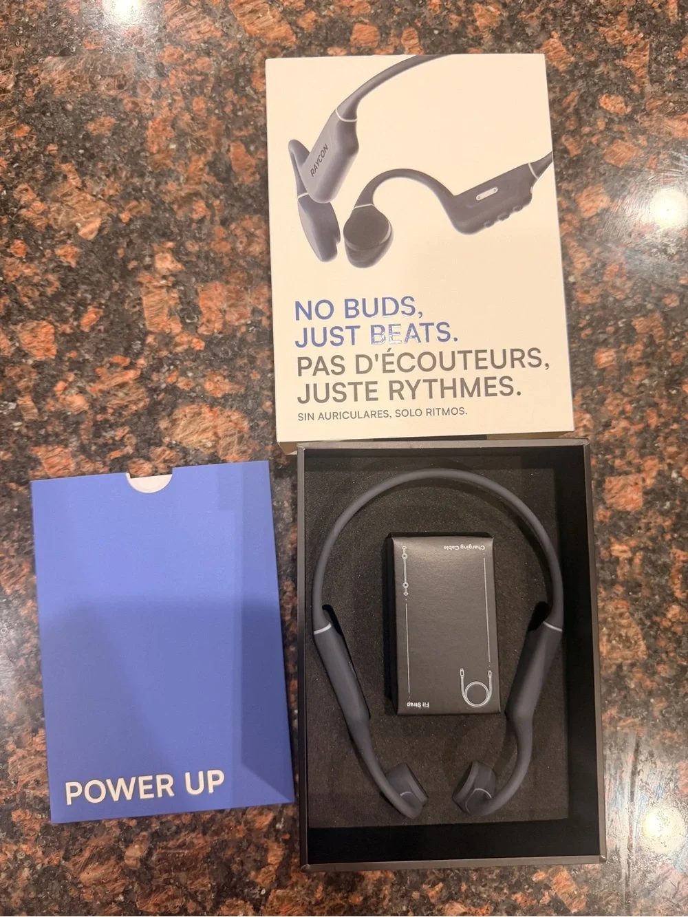 New Raycon Bone Conduction Headphones Bluetooth - Open Ear Running